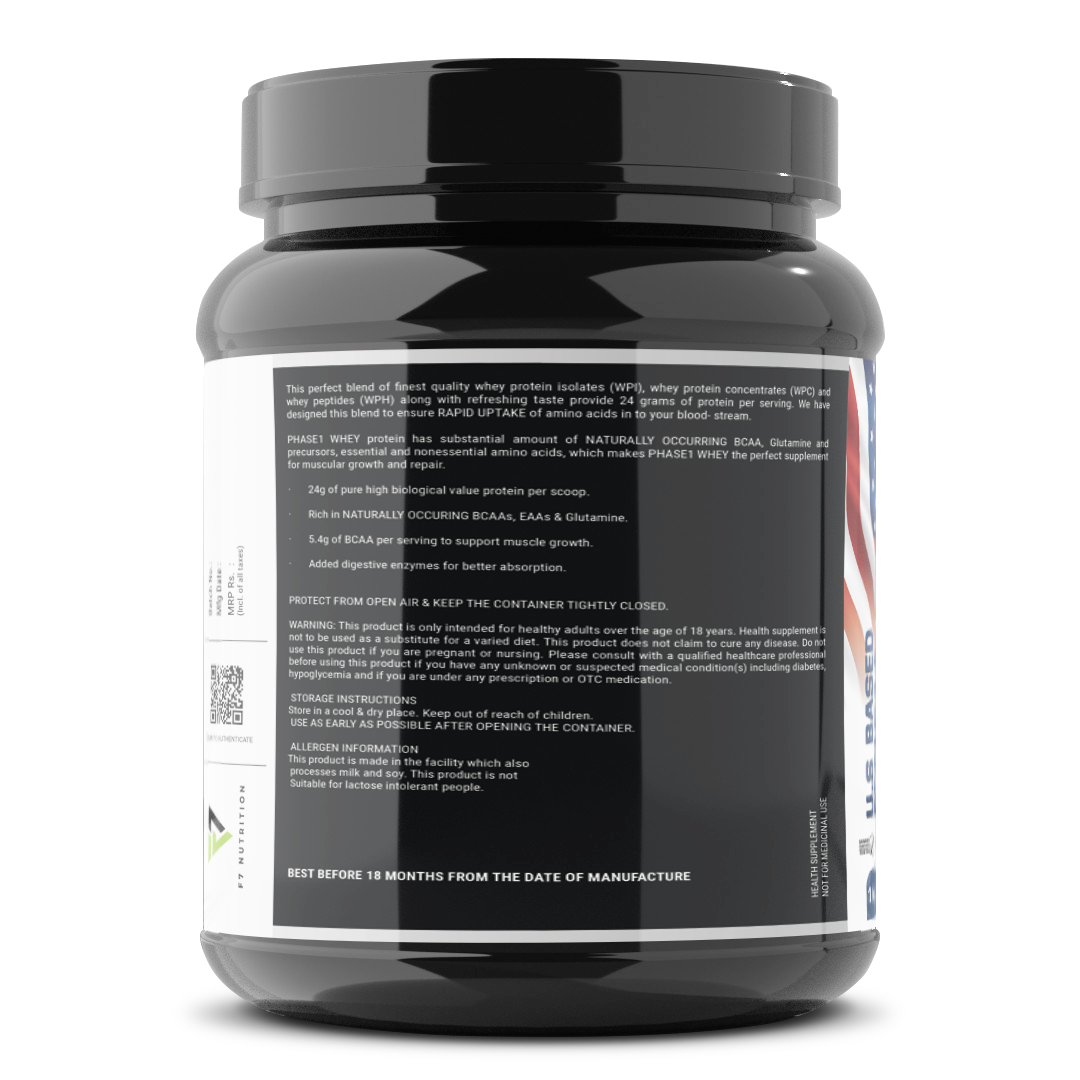 F7 Nutrition Phase 1 – 100% Whey Protein