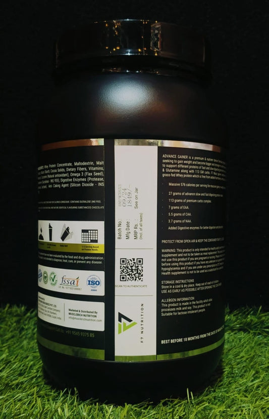 F7 Nutrition Beginner Weight Gain Combo-