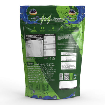 Hungry Muscles | Whey Protein+ Protein Powder | 35.03g Protein, 7.79g Bcaa's, 5.91g Glutamine  ;