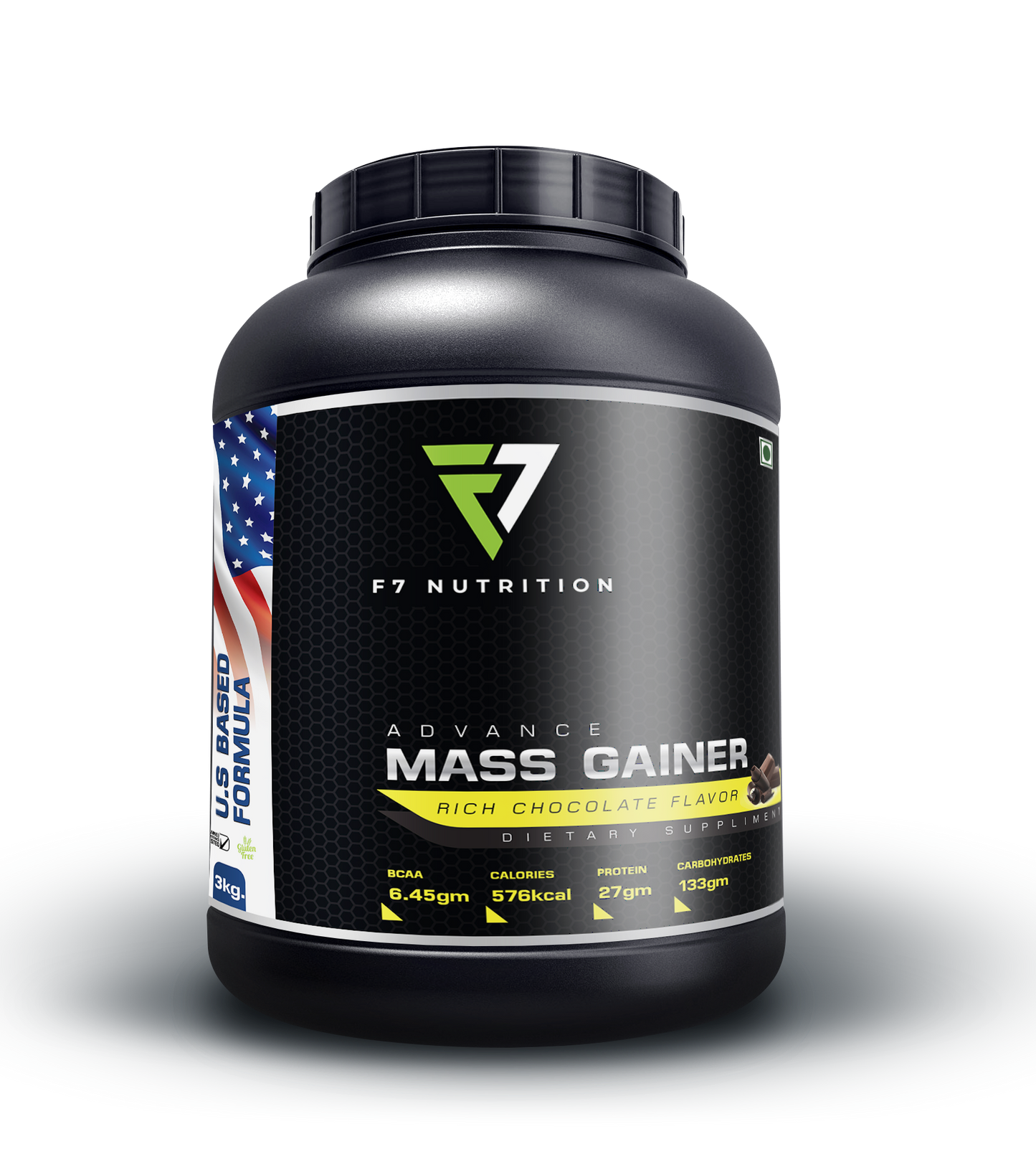 F7 Nutrition Advance Mass Gainer -| U.S Based Formula