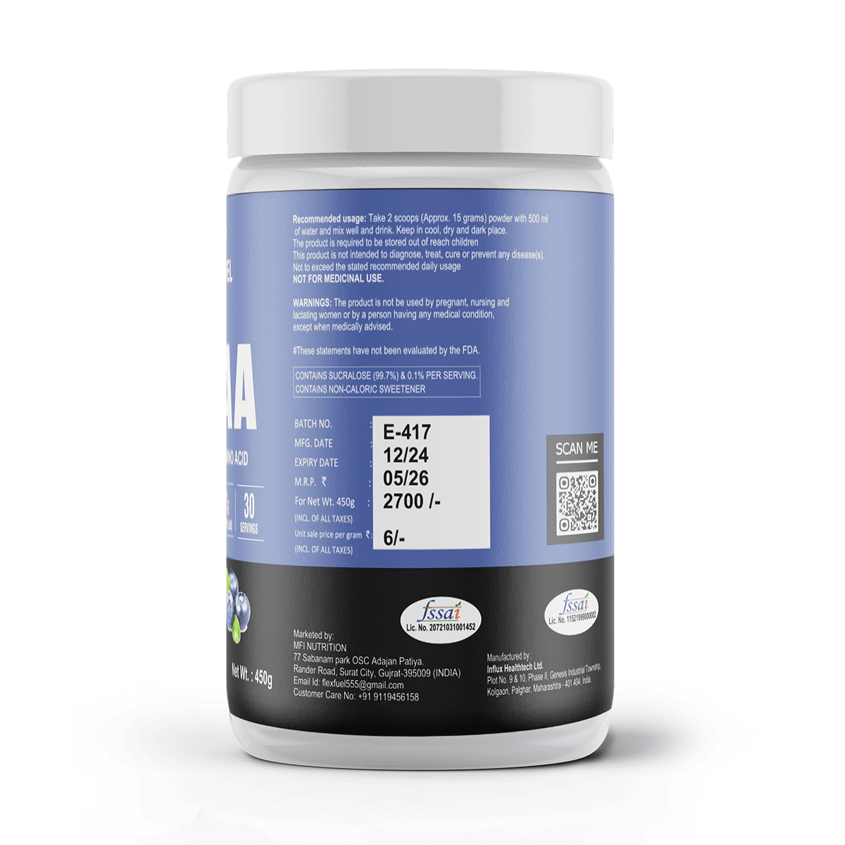 FlexFuel Nutrition BCAA