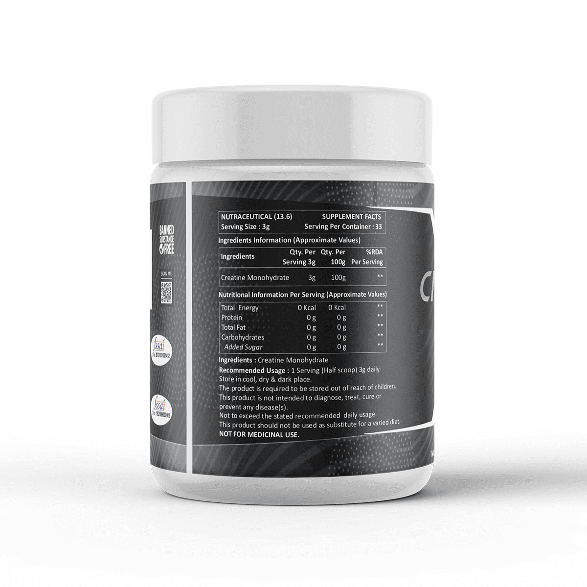 FlexFuel Nutrition Creatine Monohydrate