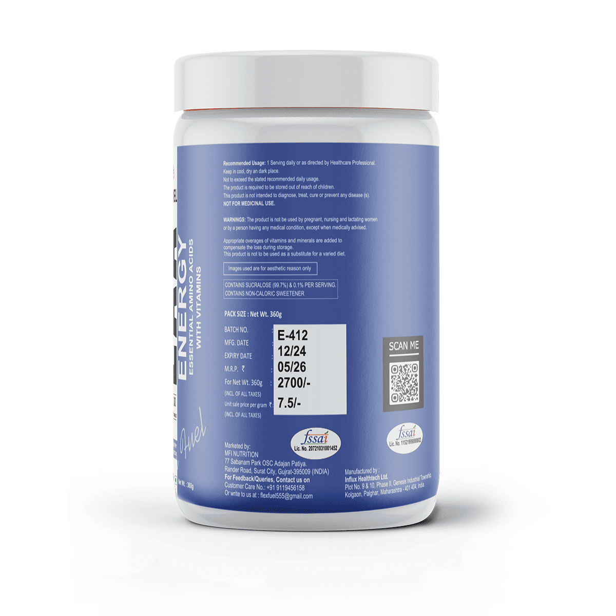 FlexFuel Nutrition EAA