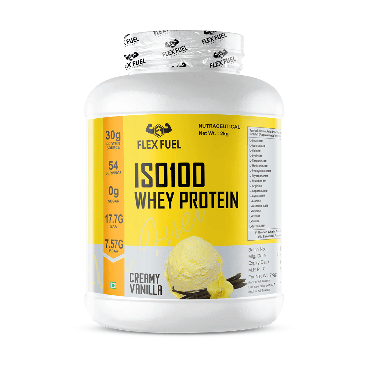 Flex Fuel ISO 100 Whey Protein