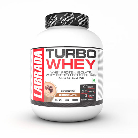 turbo whey - isolate, concentrate, and creatine 1.8 kg Whey Protein Isolate, Whey Protein Concentrate and Creatine