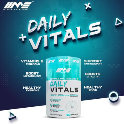 MY LIFE Nutrition DAILY VITAL Multivitamine Sports – 60 Tablets