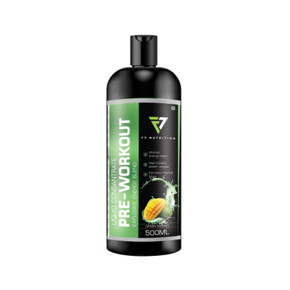 F7 Nutrition Liquid Concentrate Pre-Workout – Explosive Energy Blend |