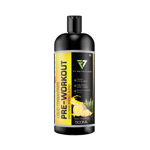 F7 Nutrition Liquid Concentrate Pre-Workout – Explosive Energy Blend |