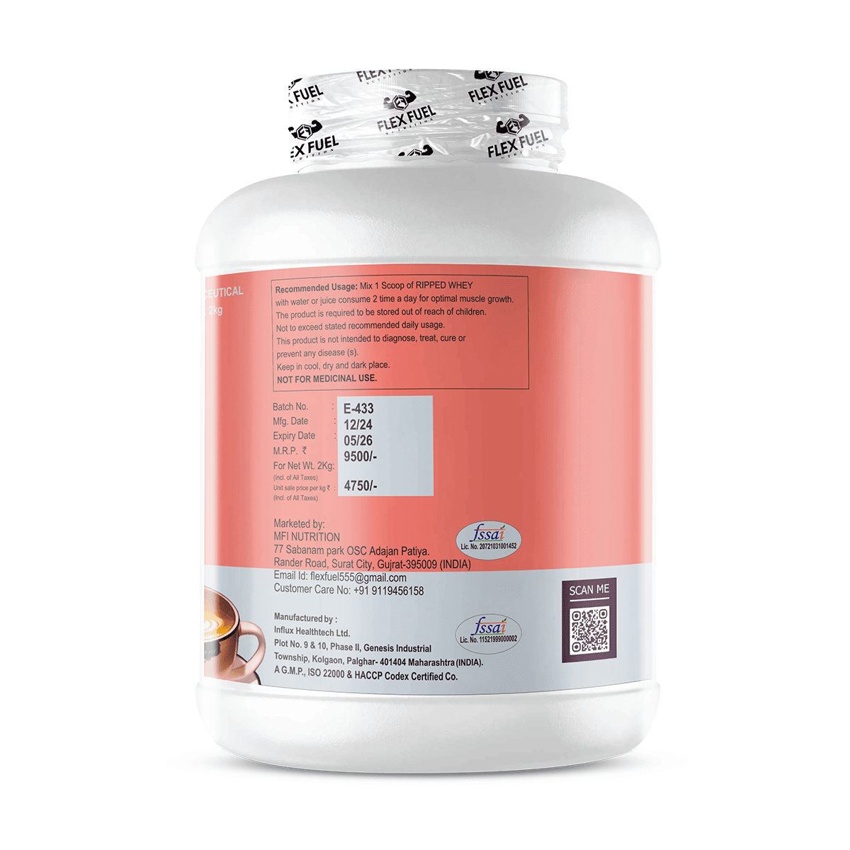 Flex Fuel Ripped Whey