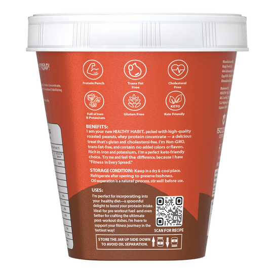 Savory Chocolate Crunchy High Protein Peanut Butter