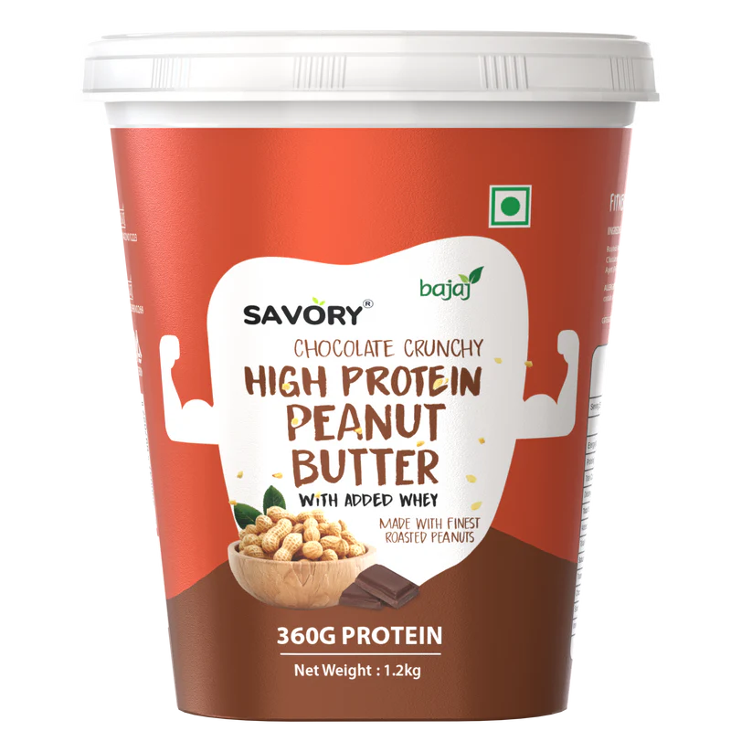 Savory Chocolate Crunchy High Protein Peanut Butter