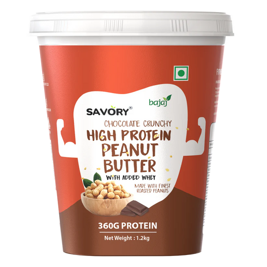 Savory Chocolate Crunchy High Protein Peanut Butter