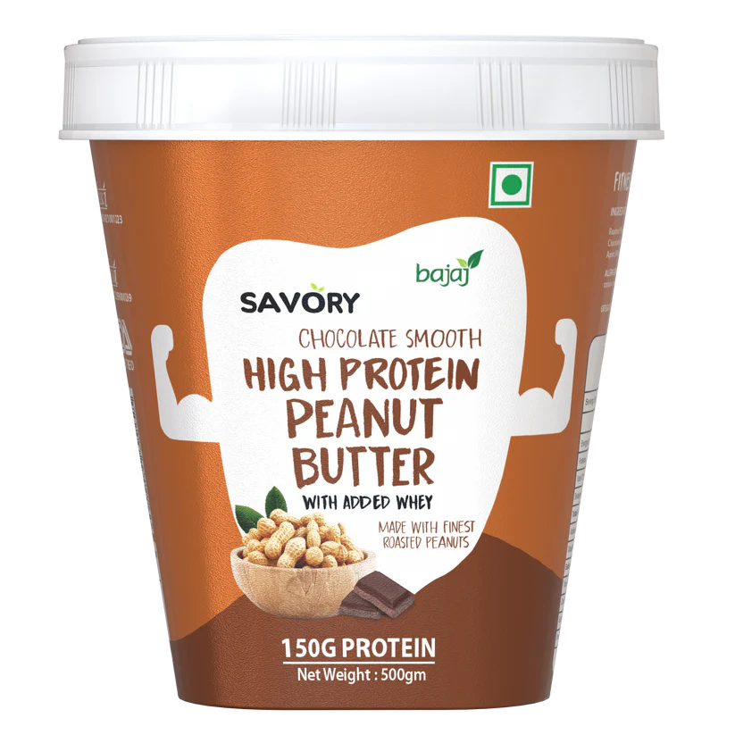 Savory Chocolate Smooth High Protein Peanut Butter