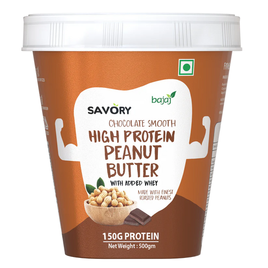 Savory Chocolate Smooth High Protein Peanut Butter