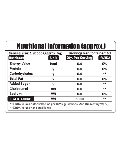 Mylife Nutrition L-Glutamine