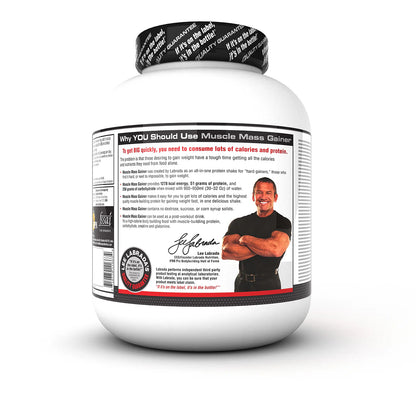 Labrada Muscle Mass Gainer –   High-Calorie Weight Gainer for Fast & Clean Muscle Growth
