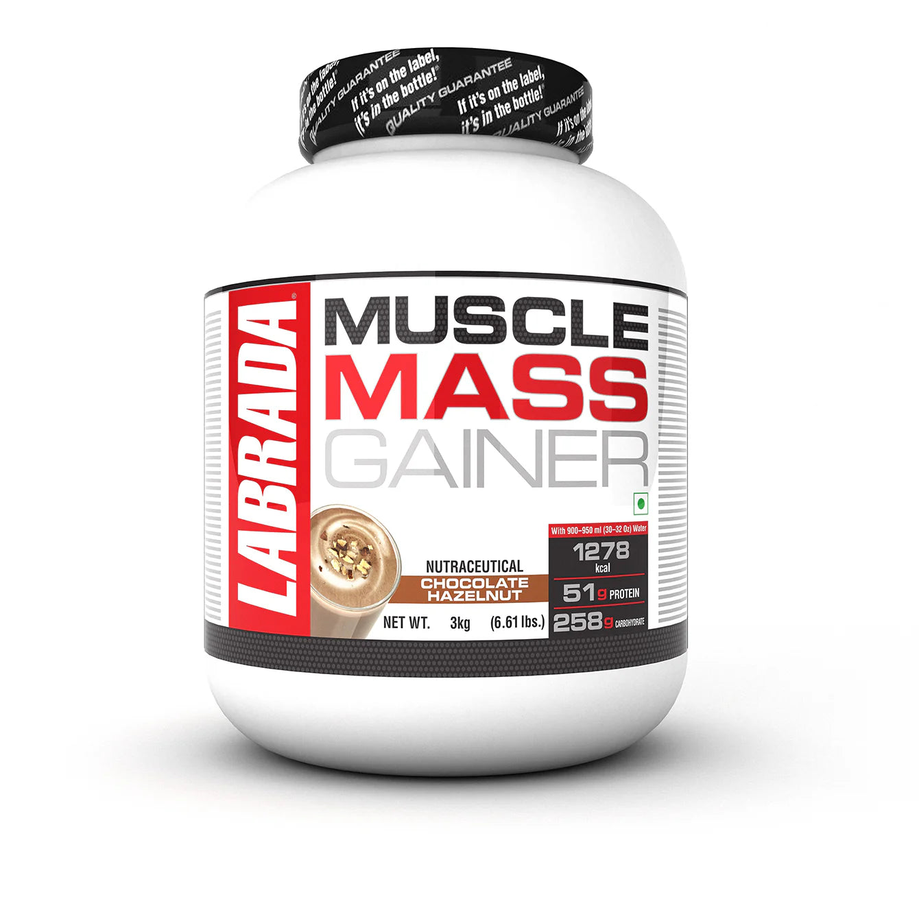 Labrada Muscle Mass Gainer –   High-Calorie Weight Gainer for Fast & Clean Muscle Growth