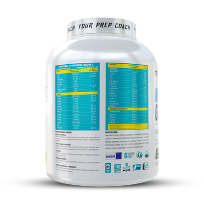 Muscle Prep Mass Gainer 3 Kg