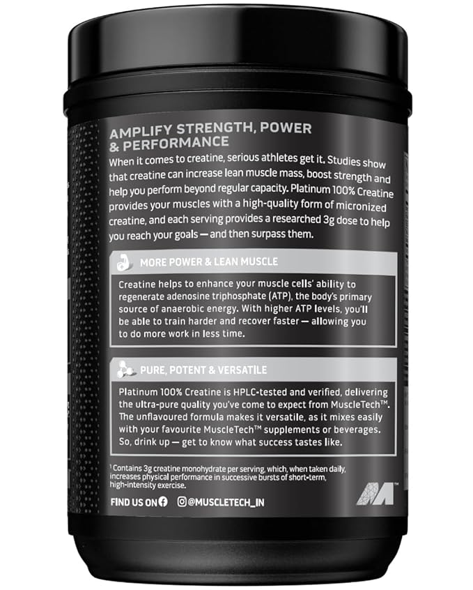 Muscletech™ Platinum 100% Creatine Muscle Building, Creatine