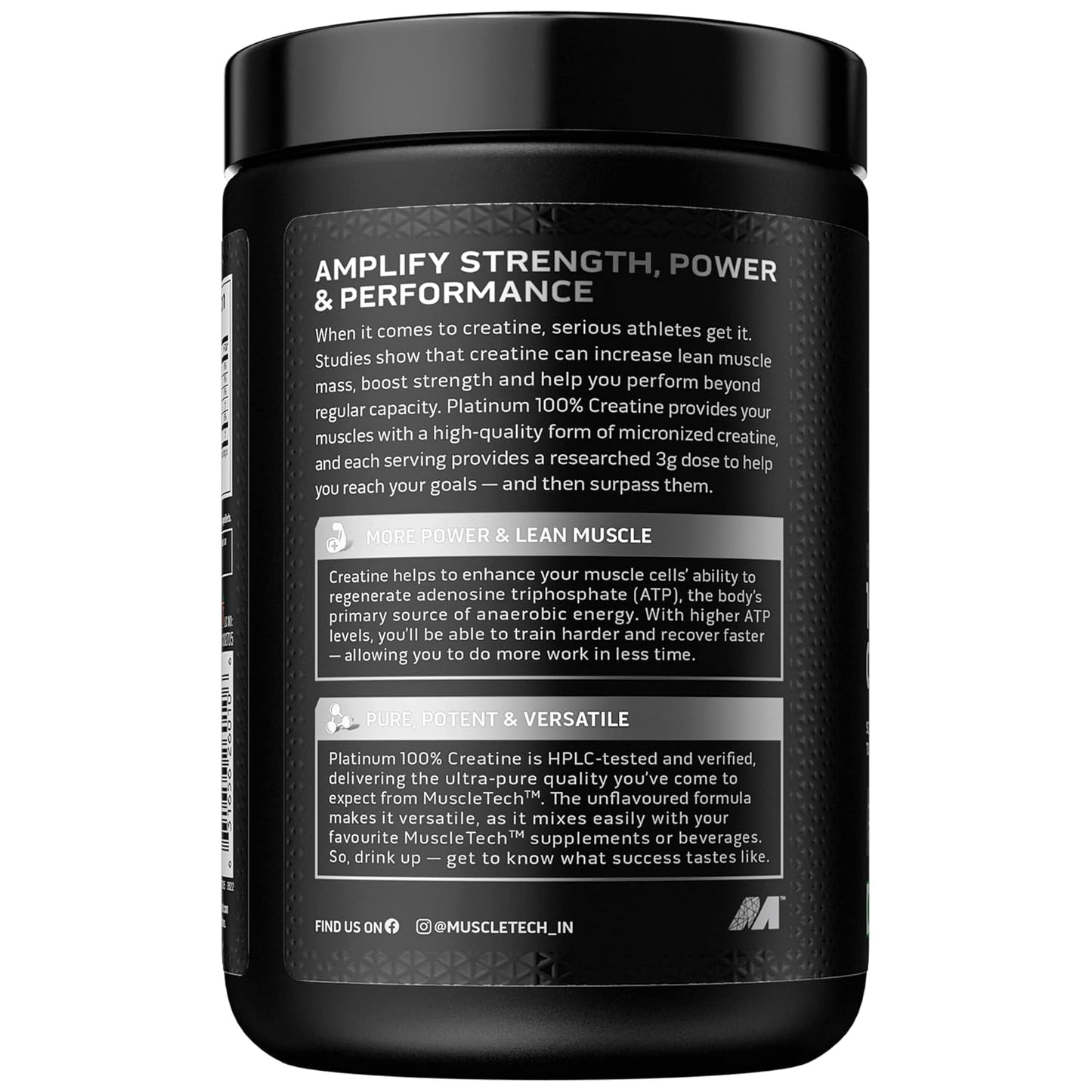 Muscletech™ Platinum 100% Creatine Muscle Building, Creatine