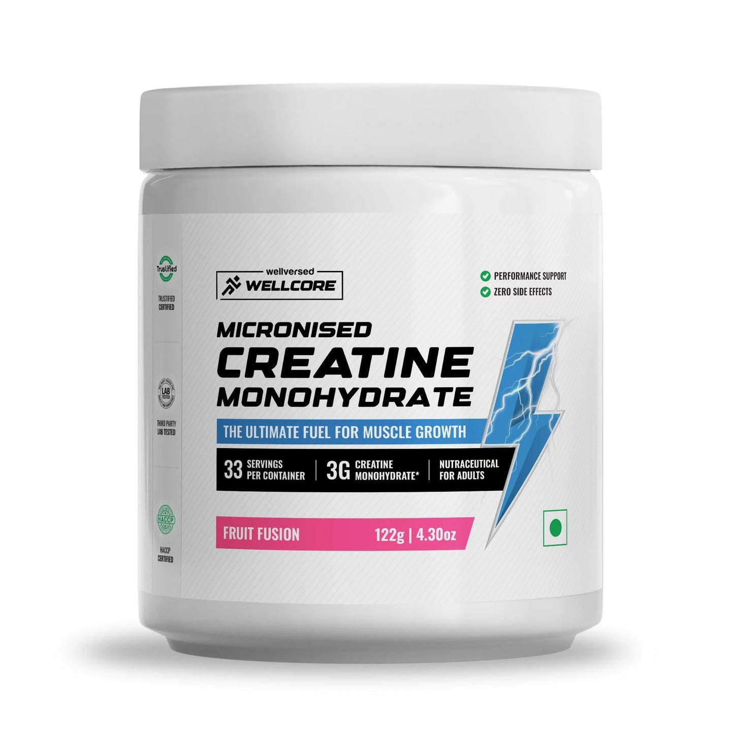 Wellcore - Pure Micronised Creatine Monohydrate Rapid Absorption | Enhanced Muscle Strength & Power | Fast Recovery | Increased Muscle Mass